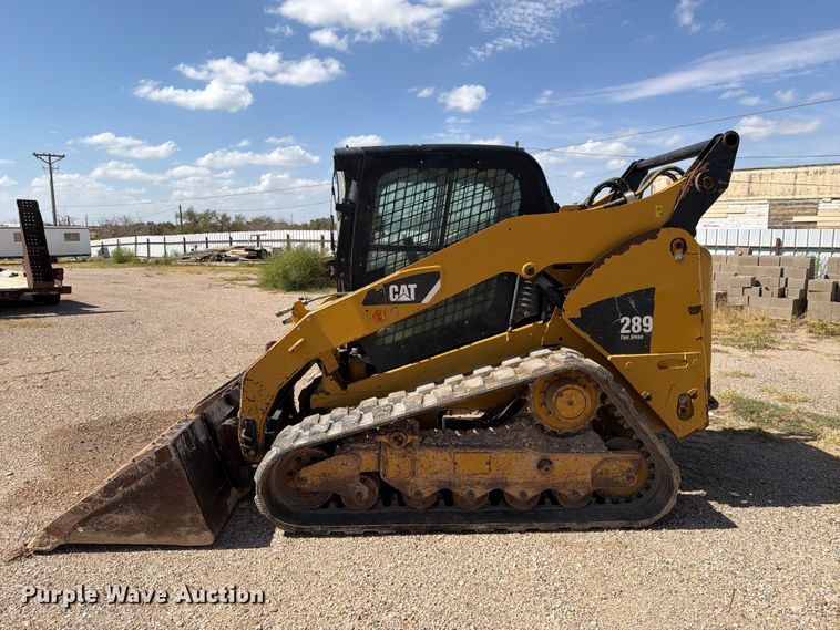 image for item DV8661 2011 Caterpillar 289C tracked skid steer loader
