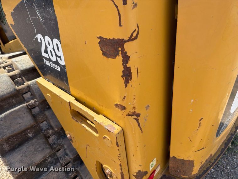 image for item DV8661 2011 Caterpillar 289C tracked skid steer loader