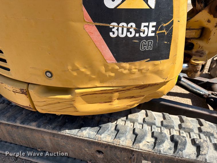 image for item DV8662 2013 Caterpillar 303.5E mini excavator
