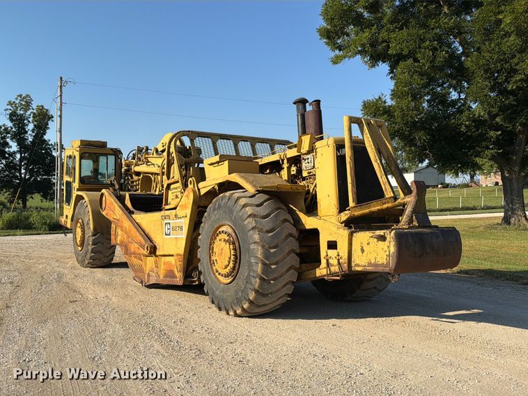 image for item DZ4702 1987 Caterpillar 627B conventional scraper 