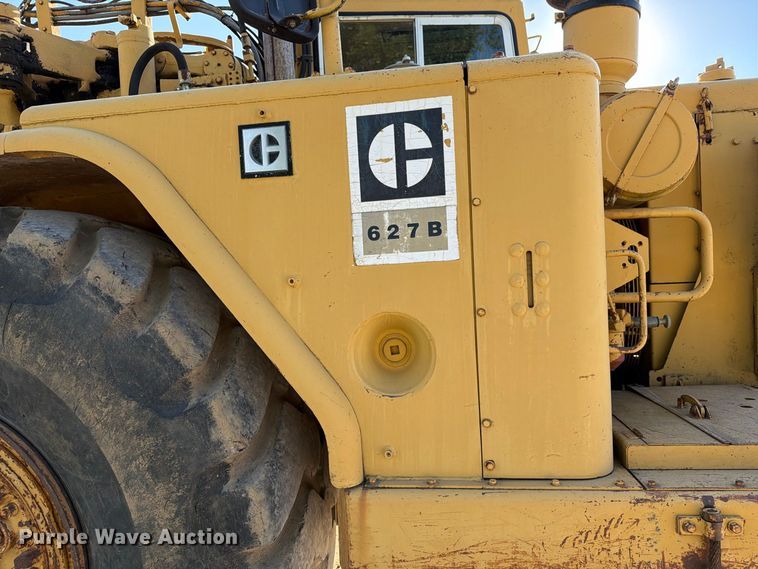image for item DZ4702 1987 Caterpillar 627B conventional scraper 