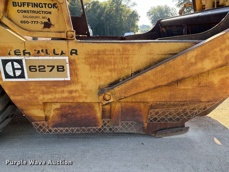 image for item DZ4702 1987 Caterpillar 627B conventional scraper 