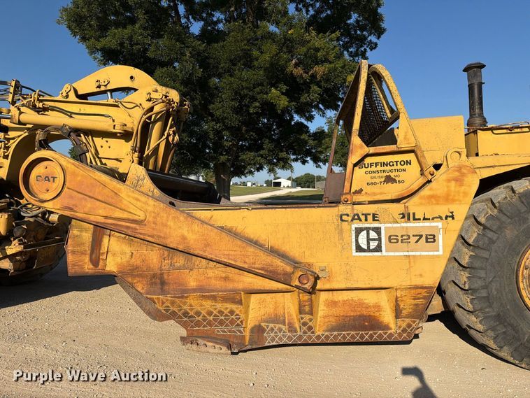 image for item DZ4702 1987 Caterpillar 627B conventional scraper 
