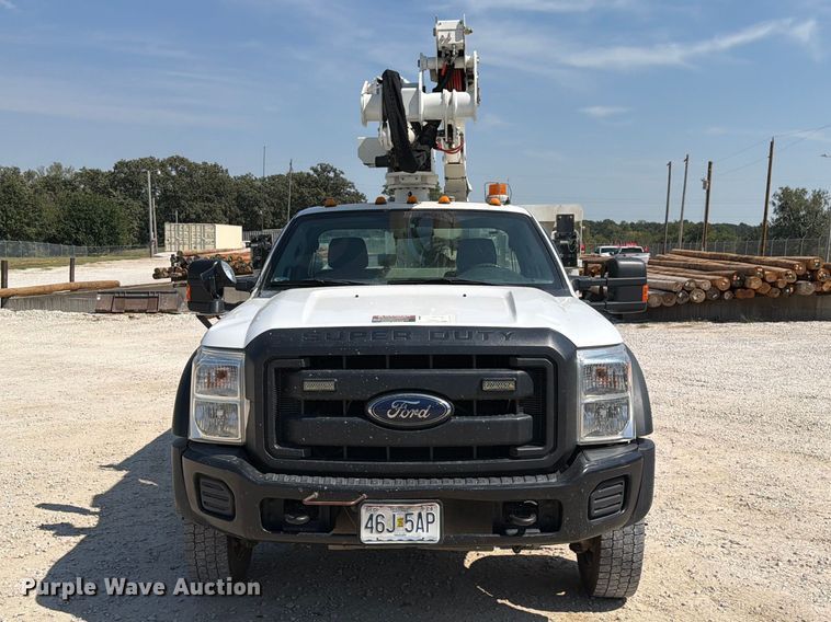 image for item DZ4754 2015 Ford F550 Super Duty XL bucket truck