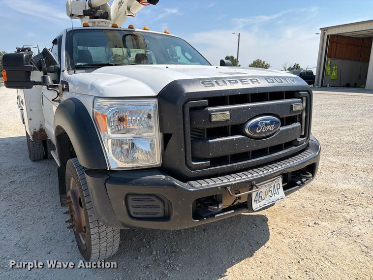 image for item DZ4754 2015 Ford F550 Super Duty XL bucket truck