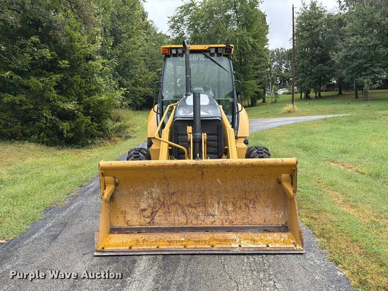 image for item DZ4782 2008 Caterpillar 414E IL landscape tractor