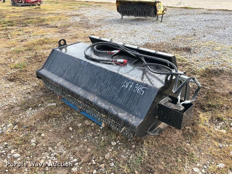 image for item DZ4793 2025 GIYI GY-FM57 skid steer flail mower