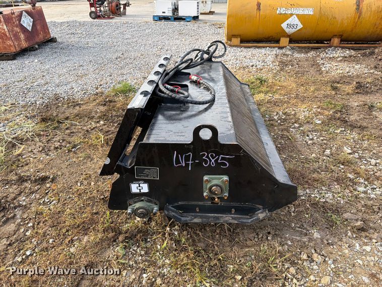 image for item DZ4793 2025 GIYI GY-FM57 skid steer flail mower