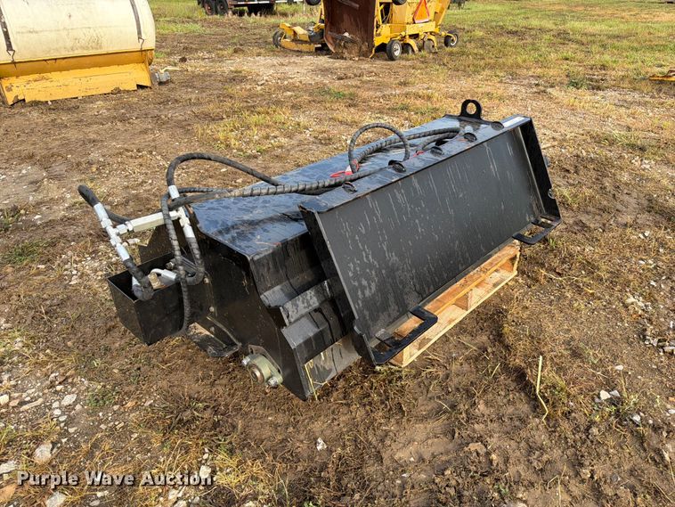 image for item DZ4793 2025 GIYI GY-FM57 skid steer flail mower