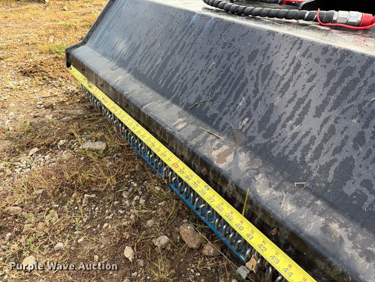 image for item DZ4793 2025 GIYI GY-FM57 skid steer flail mower