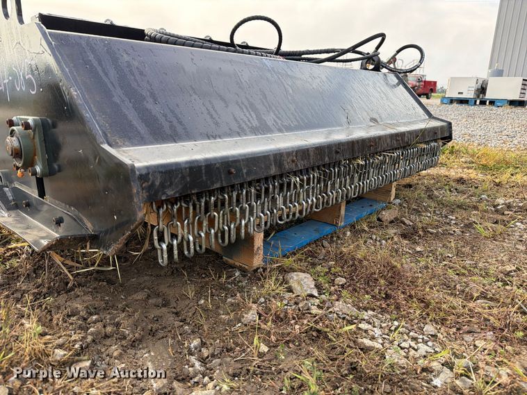 image for item DZ4793 2025 GIYI GY-FM57 skid steer flail mower