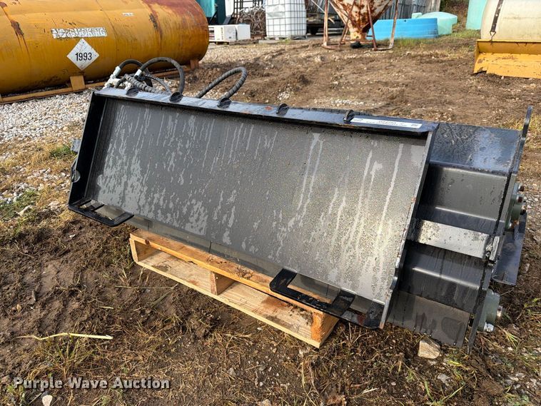image for item DZ4793 2025 GIYI GY-FM57 skid steer flail mower