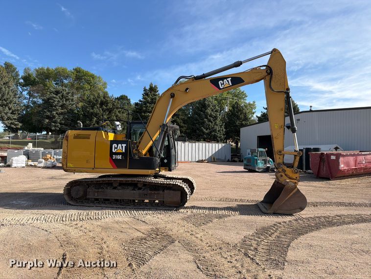 image for item EA0447 2012 Caterpillar 316EL excavator