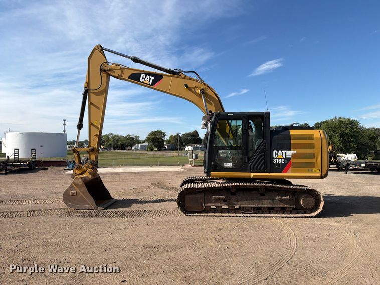 image for item EA0447 2012 Caterpillar 316EL excavator