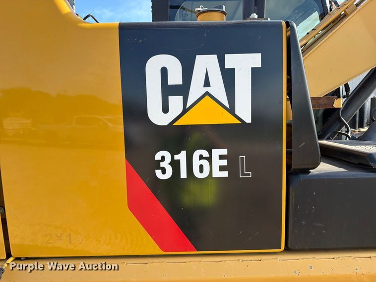 image for item EA0447 2012 Caterpillar 316EL excavator
