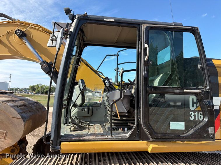 image for item EA0447 2012 Caterpillar 316EL excavator