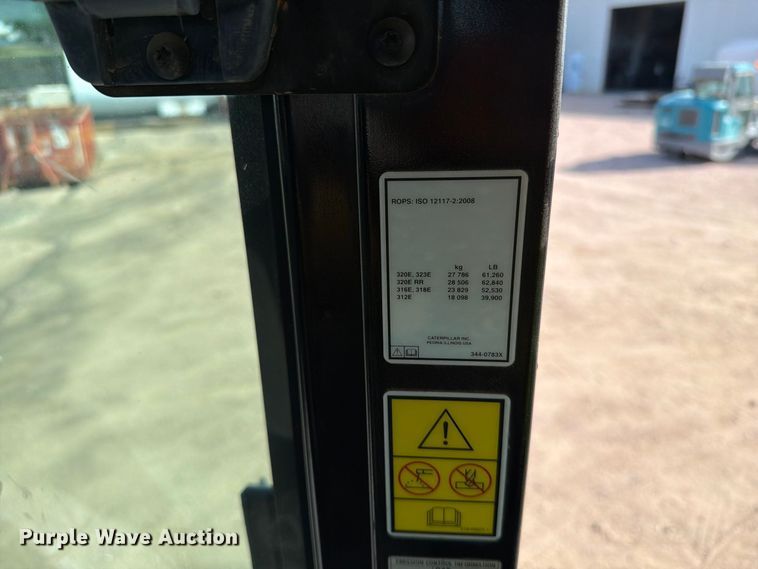 image for item EA0447 2012 Caterpillar 316EL excavator