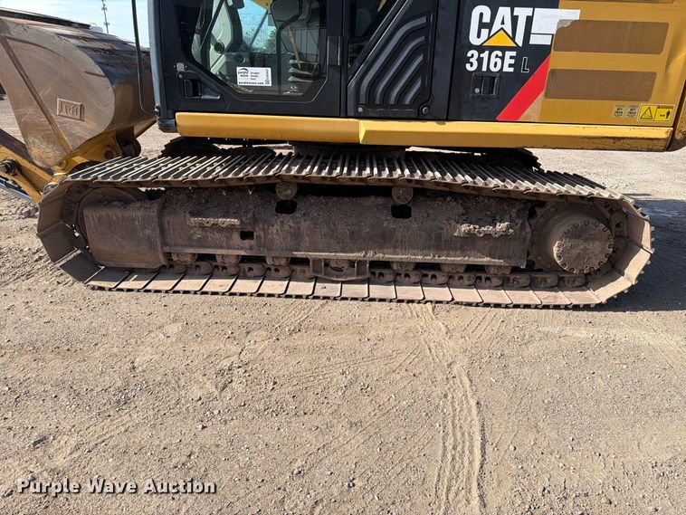image for item EA0447 2012 Caterpillar 316EL excavator