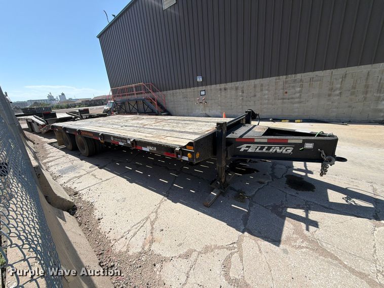image for item EA0461 2014 Felling FT-24-2 LP equipment trailer