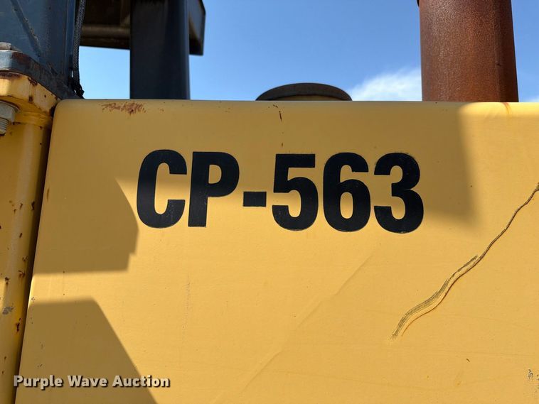 image for item EA0463 1992 Caterpillar CP563 single drum vibratory roller