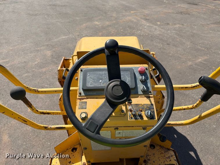 image for item EA0466 2002 Sakai SW320 double drum vibratory roller
