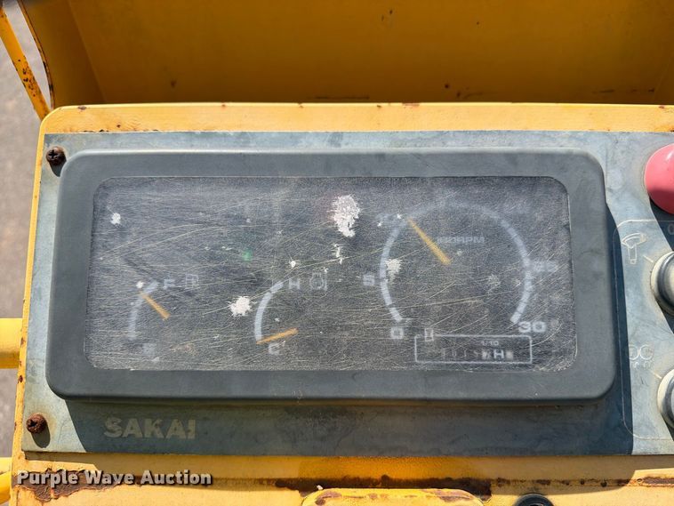 image for item EA0466 2002 Sakai SW320 double drum vibratory roller