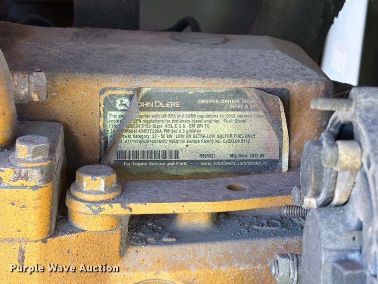image for item EA0468 2013 Sullivan Palatek D250PJD air compressor