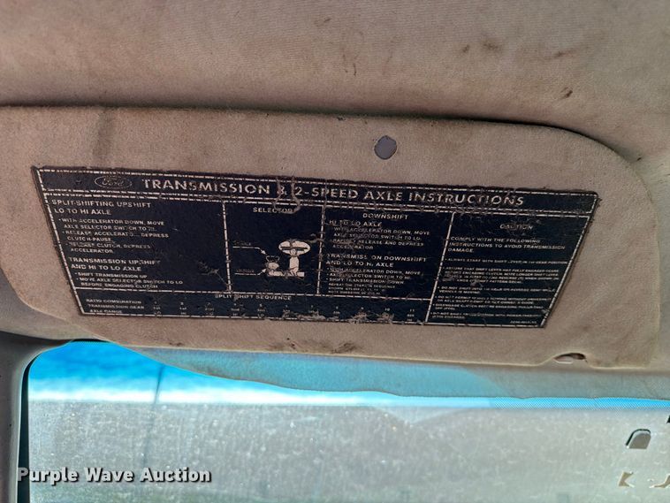 image for item EA0471 2004 Ford F750 oil distributor truck