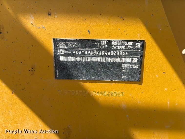 image for item EA0474 2013 Caterpillar 950K wheel loader