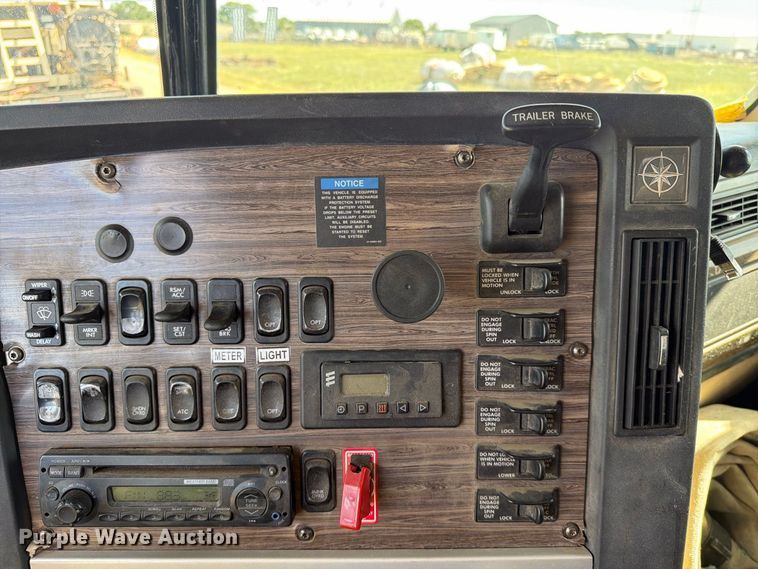 image for item EA0486 2012 Freightliner Coronado hydroseeder truck