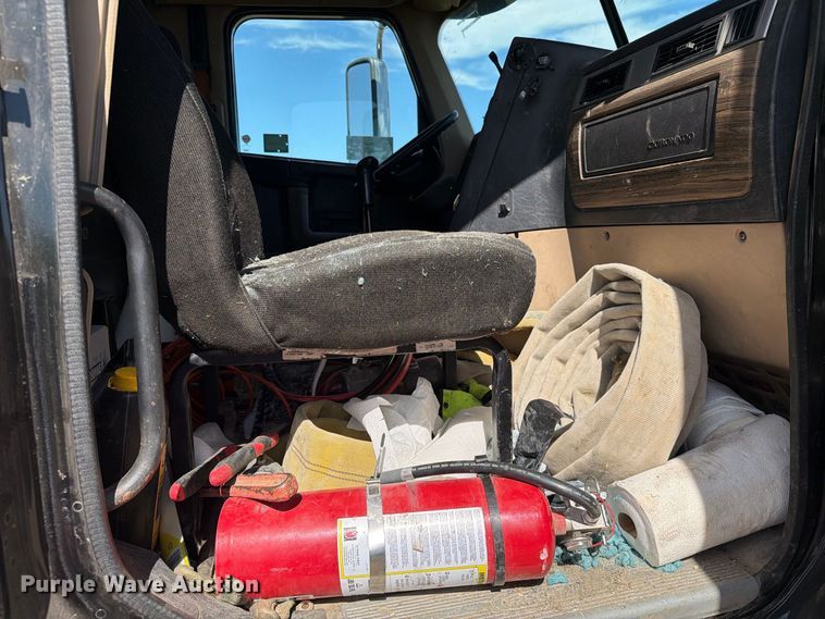 image for item EA0486 2012 Freightliner Coronado hydroseeder truck
