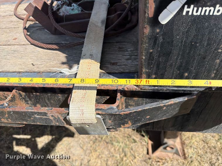 image for item EA0488 2003 JET drop deck equipment trailer