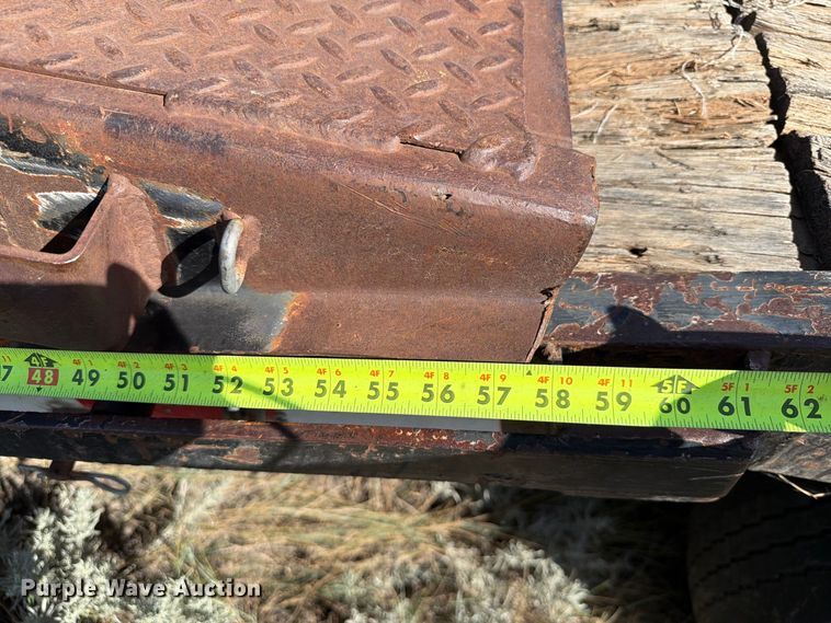image for item EA0488 2003 JET drop deck equipment trailer