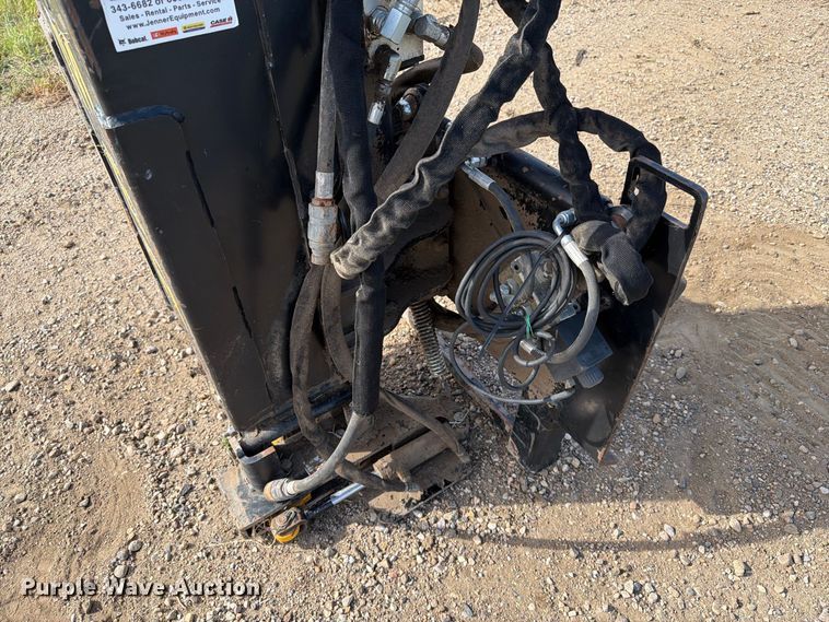 image for item EA0492 Danuser SM40 Hammer skid steer post driver