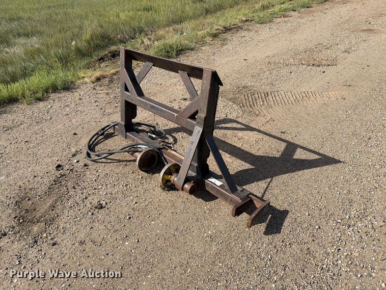 image for item EA0493 Skid steer fence post puller