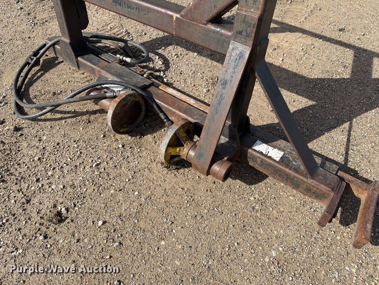 image for item EA0493 Skid steer fence post puller