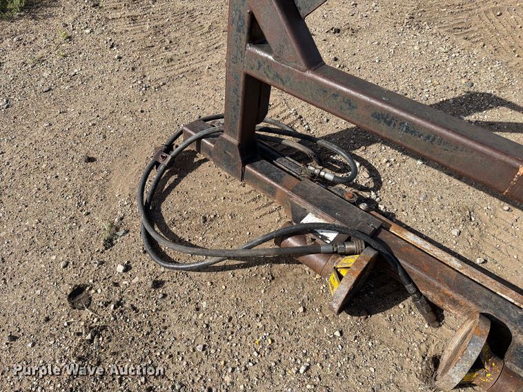 image for item EA0493 Skid steer fence post puller