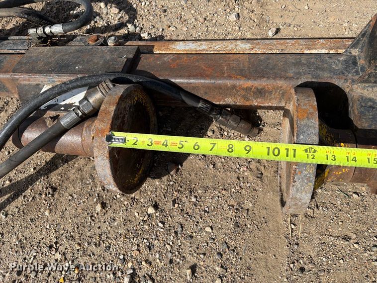 image for item EA0493 Skid steer fence post puller