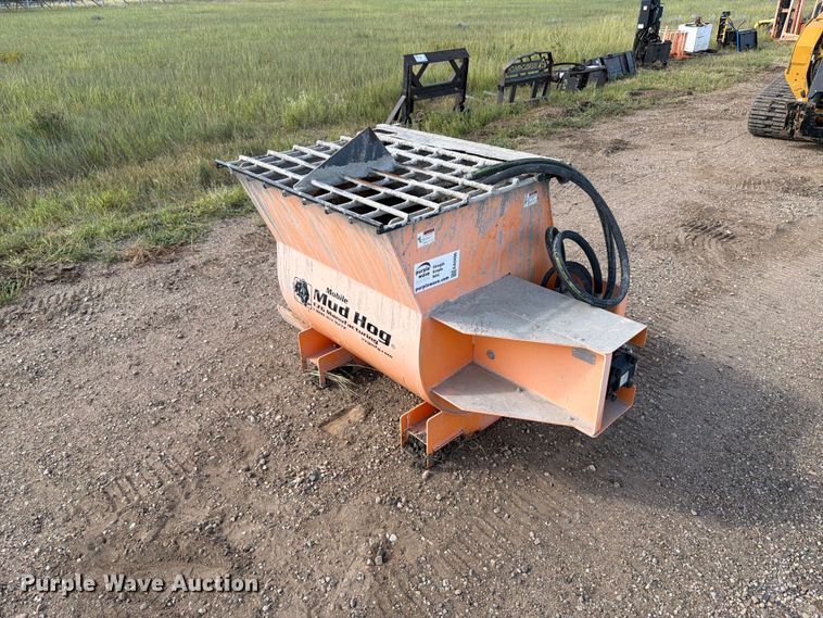 EZG Manufacturing Mobile Mud Hog skid steer concrete mixer