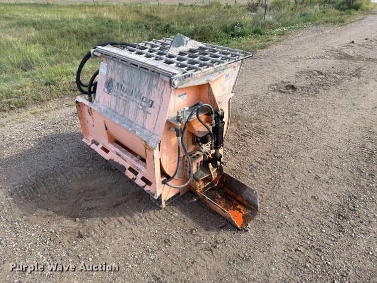 image for item EA0495 EZG Manufacturing Mobile Mud Hog skid steer concrete mixer