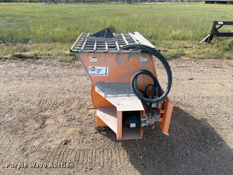 image for item EA0495 EZG Manufacturing Mobile Mud Hog skid steer concrete mixer