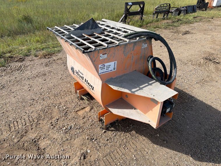 image for item EA0495 EZG Manufacturing Mobile Mud Hog skid steer concrete mixer