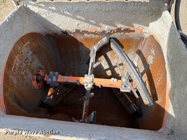 image for item EA0495 EZG Manufacturing Mobile Mud Hog skid steer concrete mixer