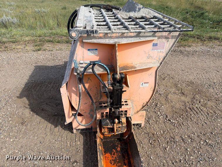 image for item EA0495 EZG Manufacturing Mobile Mud Hog skid steer concrete mixer