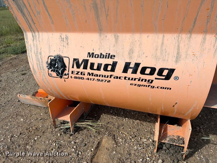image for item EA0495 EZG Manufacturing Mobile Mud Hog skid steer concrete mixer