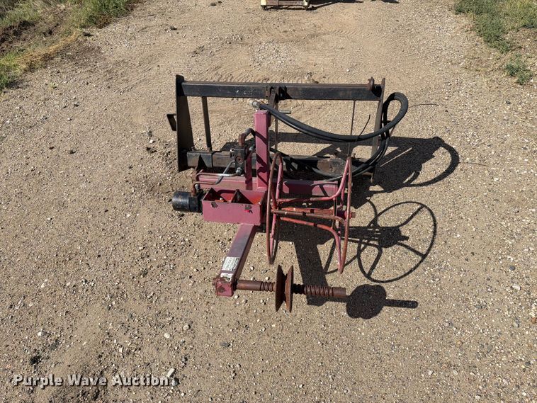 image for item EA0498 Common Sense Manufacturing skid steer wire winder