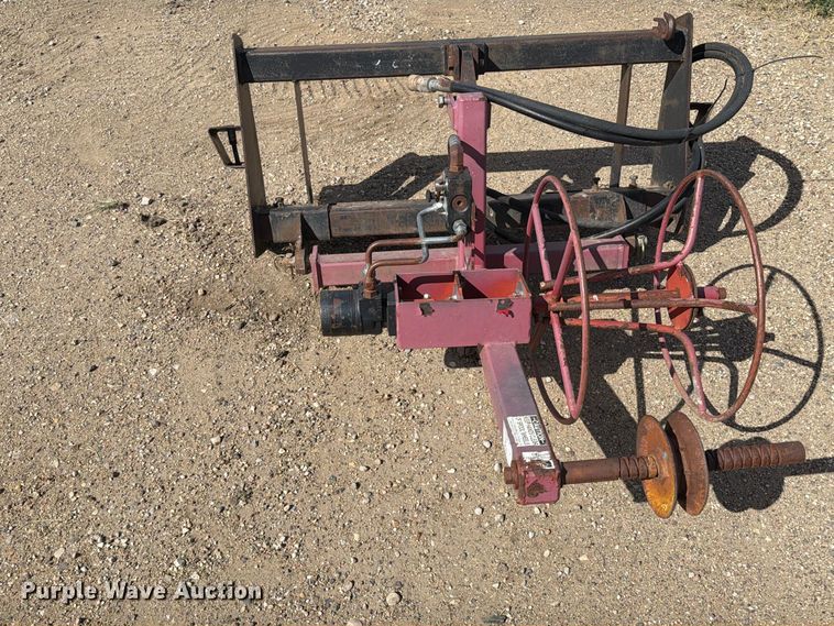 image for item EA0498 Common Sense Manufacturing skid steer wire winder