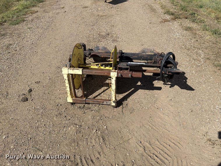 image for item EA0499 Shop Built skid steer wire winder
