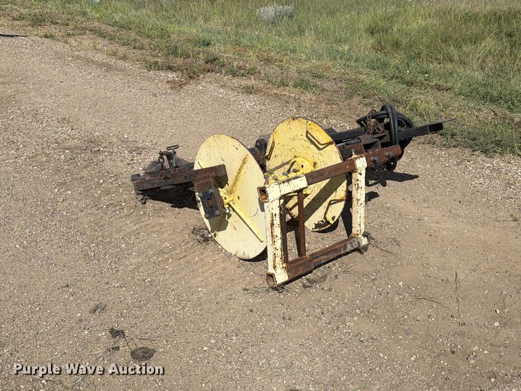 image for item EA0499 Shop Built skid steer wire winder