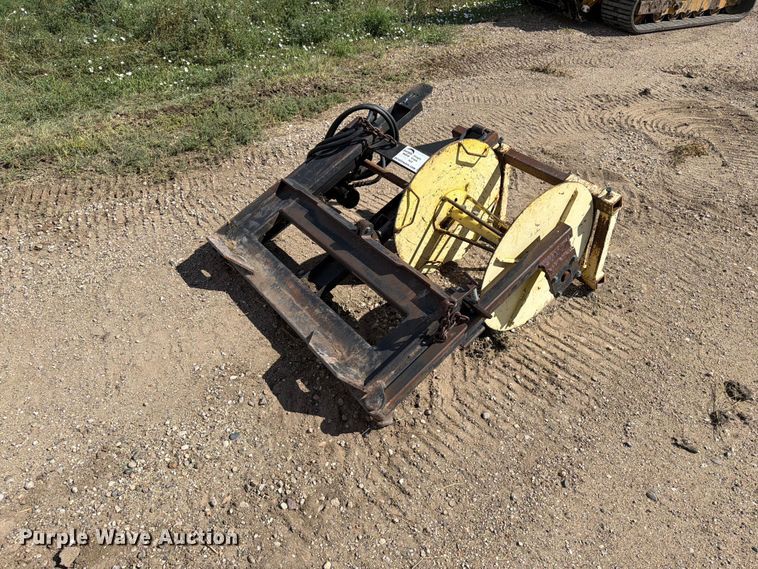 image for item EA0499 Shop Built skid steer wire winder